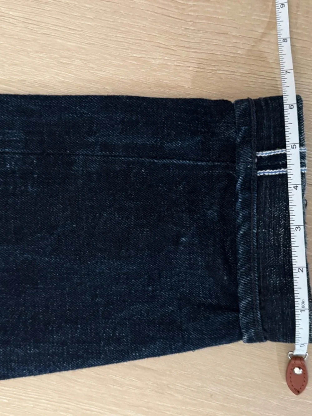 Pure Blue Japan Indigo Black Selvedge Denim Jeans Size 36 Japan, US ~ 34